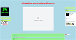 Desktop Screenshot of bhbalkanac.blogger.ba