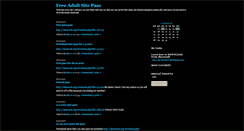 Desktop Screenshot of freepornpass.blogger.ba