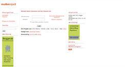 Desktop Screenshot of mulberryx2.blogger.de