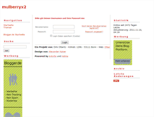 Tablet Screenshot of mulberryx2.blogger.de