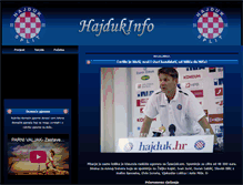 Tablet Screenshot of hajdukinfo.blogger.ba