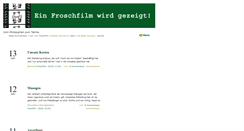 Desktop Screenshot of froschfilm.blogger.de
