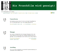 Tablet Screenshot of froschfilm.blogger.de