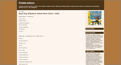 Desktop Screenshot of prodajastripova.blogger.ba