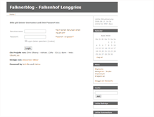 Tablet Screenshot of falknerblog.blogger.de