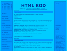 Tablet Screenshot of htmlkod.blogger.ba