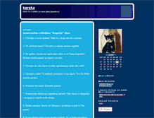 Tablet Screenshot of karaka.blogger.ba