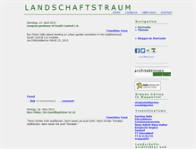 Tablet Screenshot of landschaftstraum.blogger.de