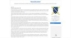 Desktop Screenshot of bosanskiratnici.blogger.ba