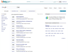 Tablet Screenshot of 1e.blogger.ba