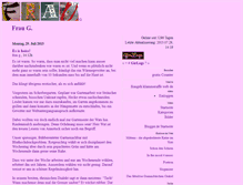 Tablet Screenshot of fraug.blogger.de