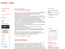 Tablet Screenshot of anasita.blogger.de