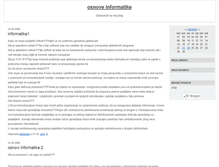 Tablet Screenshot of osnoveinformatike.blogger.ba