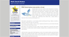 Desktop Screenshot of mladiliberalimostara.blogger.ba