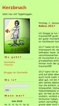 Mobile Screenshot of herzbruch.blogger.de