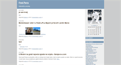 Desktop Screenshot of fredperry.blogger.ba