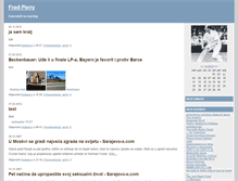 Tablet Screenshot of fredperry.blogger.ba