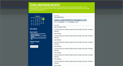 Desktop Screenshot of misterijesvijeta.blogger.ba