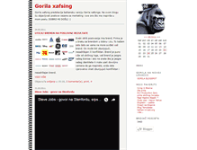 Tablet Screenshot of gorilamarketing.blogger.ba