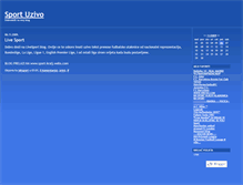 Tablet Screenshot of livesport.blogger.ba