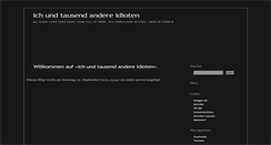 Desktop Screenshot of ich1000idioten.blogger.de