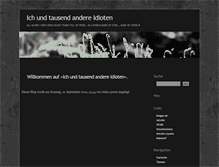 Tablet Screenshot of ich1000idioten.blogger.de