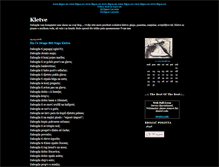 Tablet Screenshot of kletve.blogger.ba