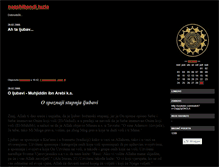 Tablet Screenshot of dervishi.blogger.ba