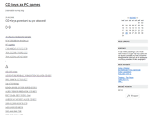 Tablet Screenshot of cdkeys.blogger.ba