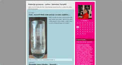 Desktop Screenshot of galerijagravura.blogger.ba