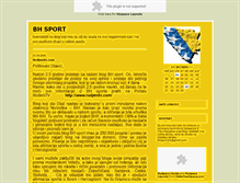 Tablet Screenshot of helpbhsport.blogger.ba