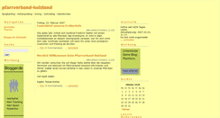 Desktop Screenshot of pfarrverbandholzland.blogger.de
