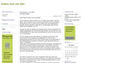 Desktop Screenshot of indien.blogger.de
