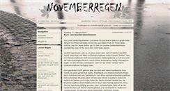 Desktop Screenshot of novemberregen.blogger.de