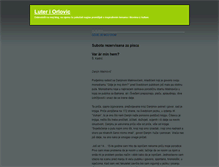 Tablet Screenshot of luteriorlovic.blogger.ba