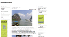 Desktop Screenshot of gedankensturm.blogger.de