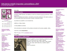 Tablet Screenshot of lingvisti.blogger.ba