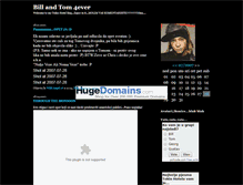 Tablet Screenshot of billtom4ever.blogger.ba