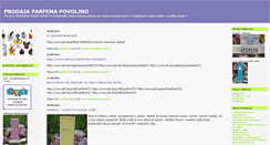 Desktop Screenshot of prodajaparfema.blogger.ba
