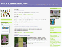Tablet Screenshot of prodajaparfema.blogger.ba