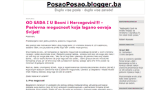 Desktop Screenshot of posaoposao.blogger.ba