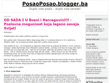 Tablet Screenshot of posaoposao.blogger.ba