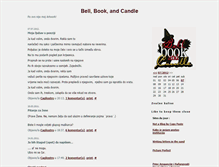Tablet Screenshot of bellbookandcandle.blogger.ba