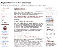 Tablet Screenshot of 4klassebayern.blogger.de