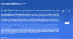 Desktop Screenshot of investiranje.blogger.ba