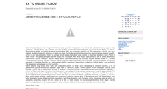 Desktop Screenshot of exyuonlinefilmovi.blogger.ba