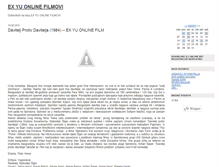 Tablet Screenshot of exyuonlinefilmovi.blogger.ba
