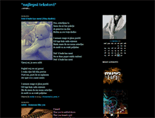 Tablet Screenshot of mylifeismusic.blogger.ba