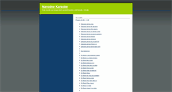 Desktop Screenshot of narodnekaraoke.blogger.ba