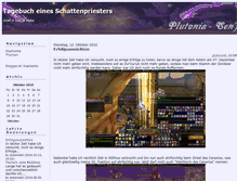 Tablet Screenshot of plutonia.blogger.de